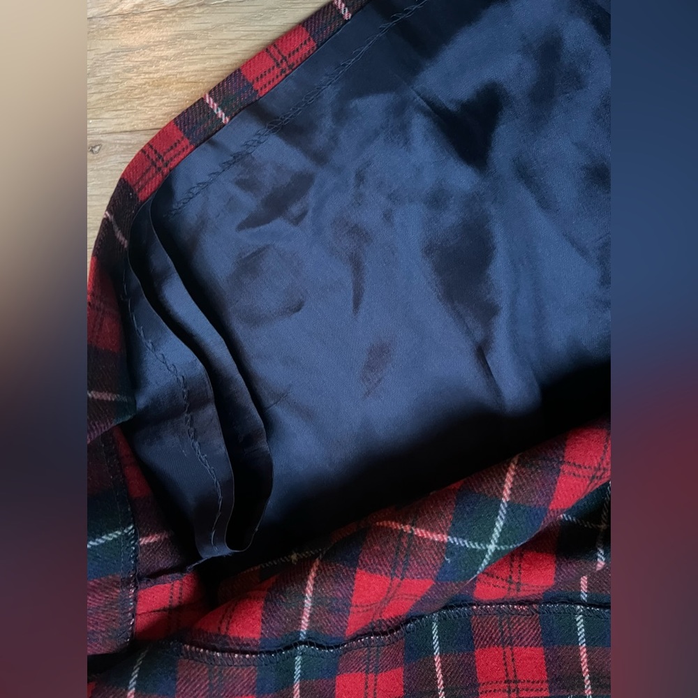 Pendleton Tartan Plaid Full Long A Line Skirt - Picture 5 of 8